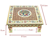 Meenakari Design Chowki Medium - Indian Supermarkt